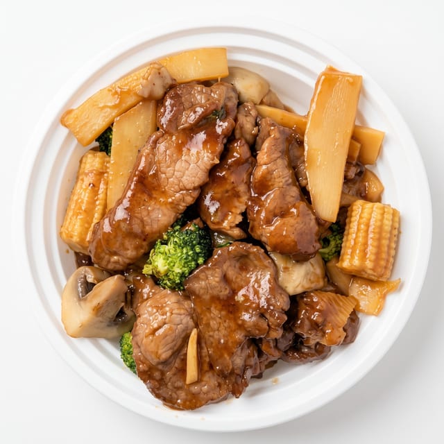 Beef with Vegetables.