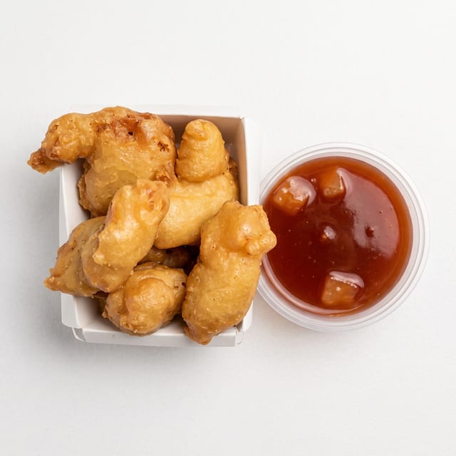 Sweet & Sour Chicken.