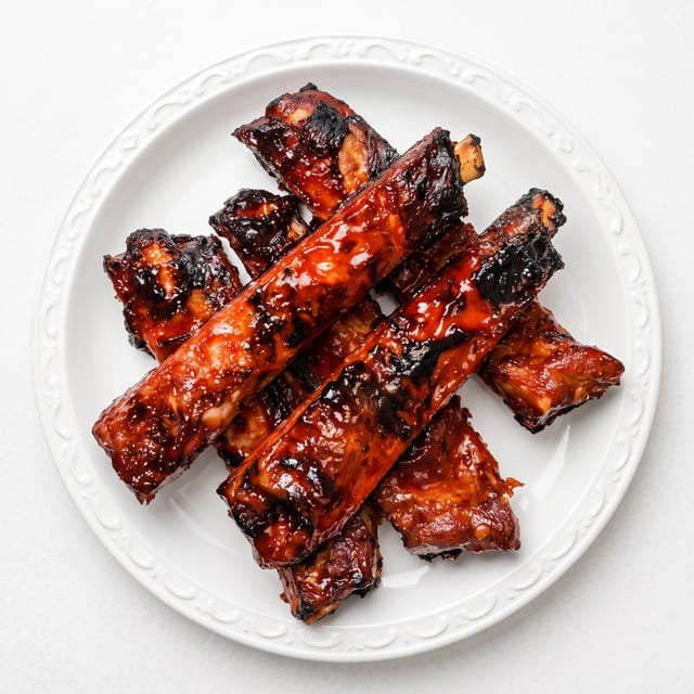 Bar-B-Q Spare Ribs.